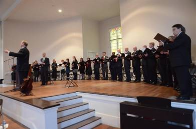  The Meridian Chorale sings at Folk Advent